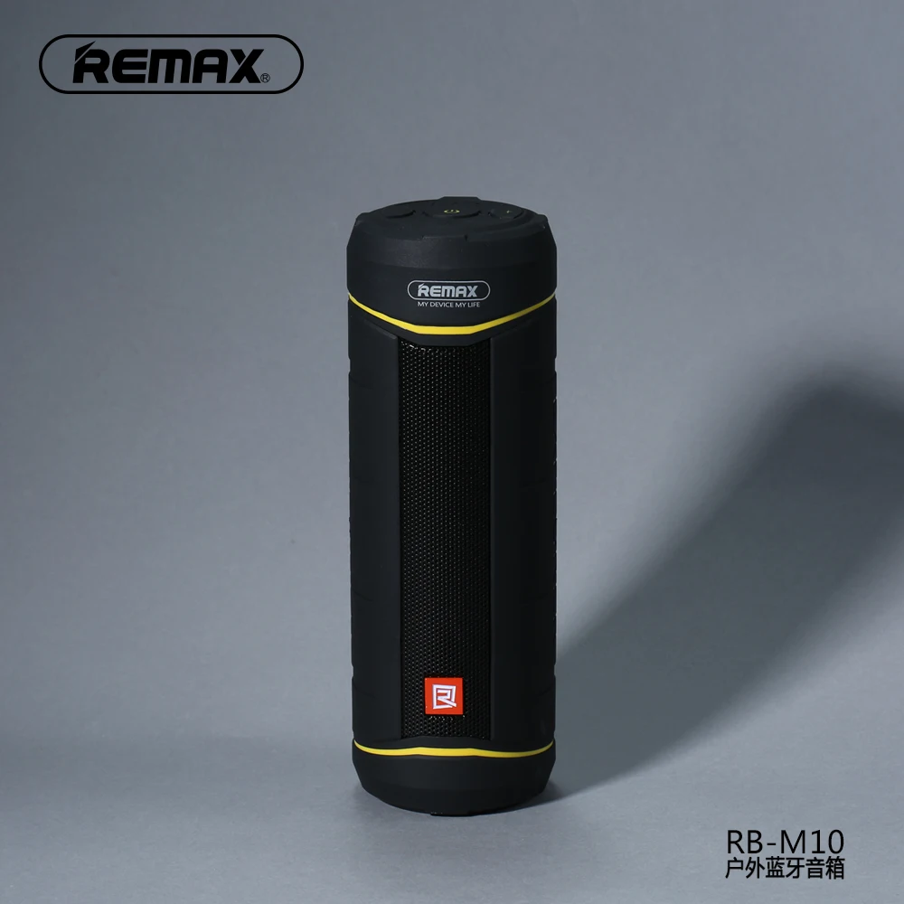 REMAX спортивный беспроводной Bluetooth динамик 4000 мАч DSP чип TF вызов стерео чайник супер бас динамик портативный для езды на велосипеде RB-M10