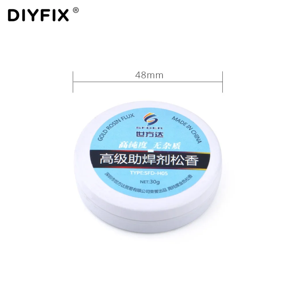 Паяльная паста DIYFIX флюс мягкий канифол экологичные детали для печатных плат