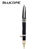 Blucome – broche en émail noir vif, en forme de stylo, en alliage, pour femmes et hommes, costume, sac, broche de décoration, bijoux ► Photo 1/6