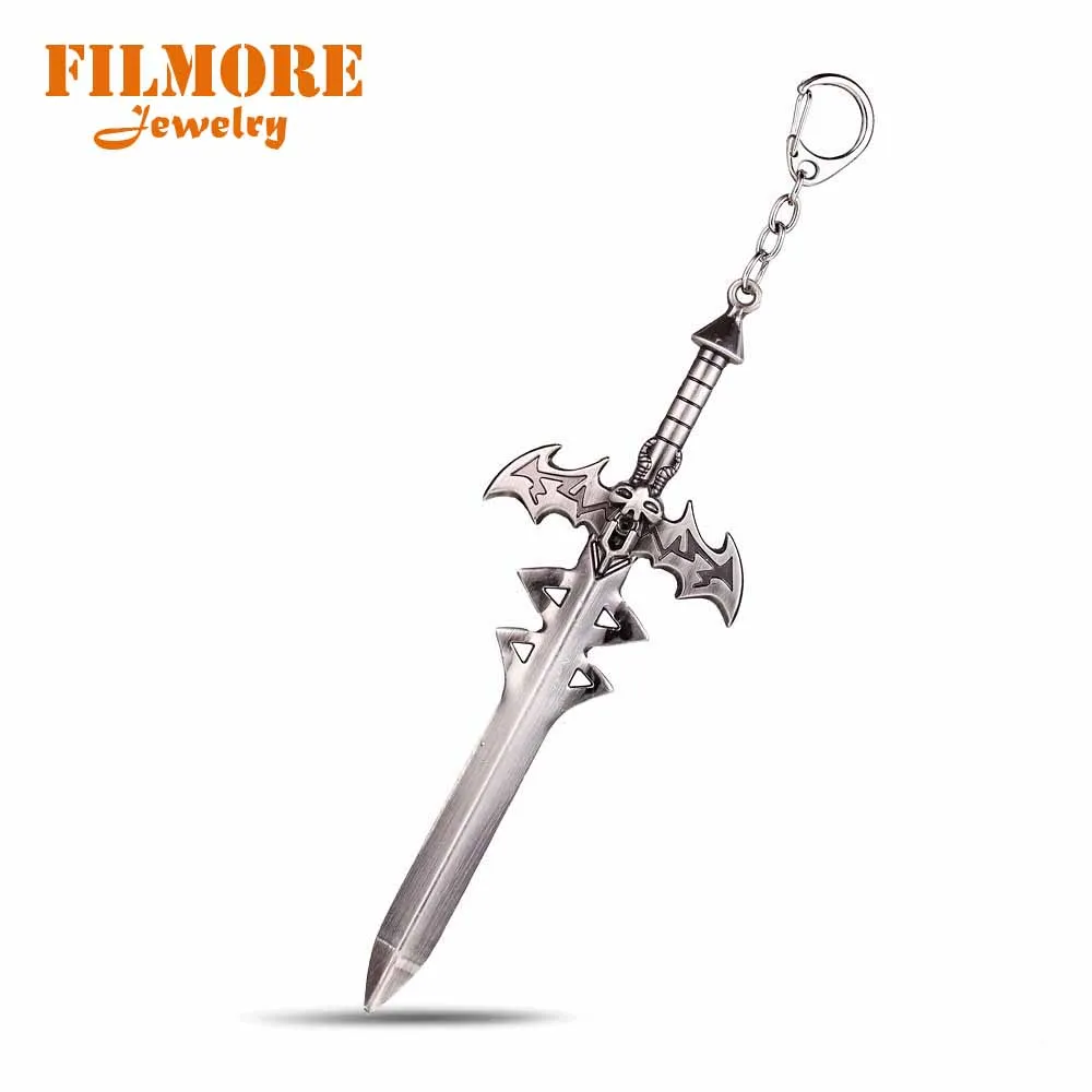 22 стиля игра брелки для ключей Frostmourne Супер Новинка! Из Warglaive Аззинота Ashbringer сплав