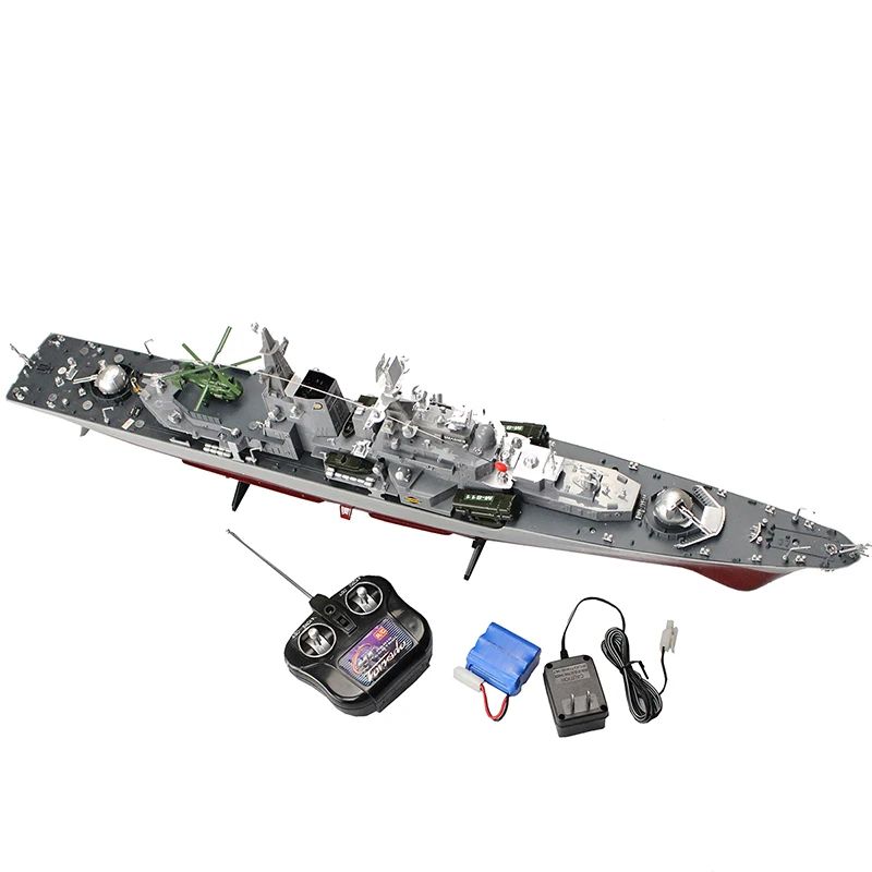US $120.44 Rc Boat 1275 Destroyer Warship Remote Control Naval Vessels Racing Ship Electronic Model For Kids Birthday Hobby Toys
