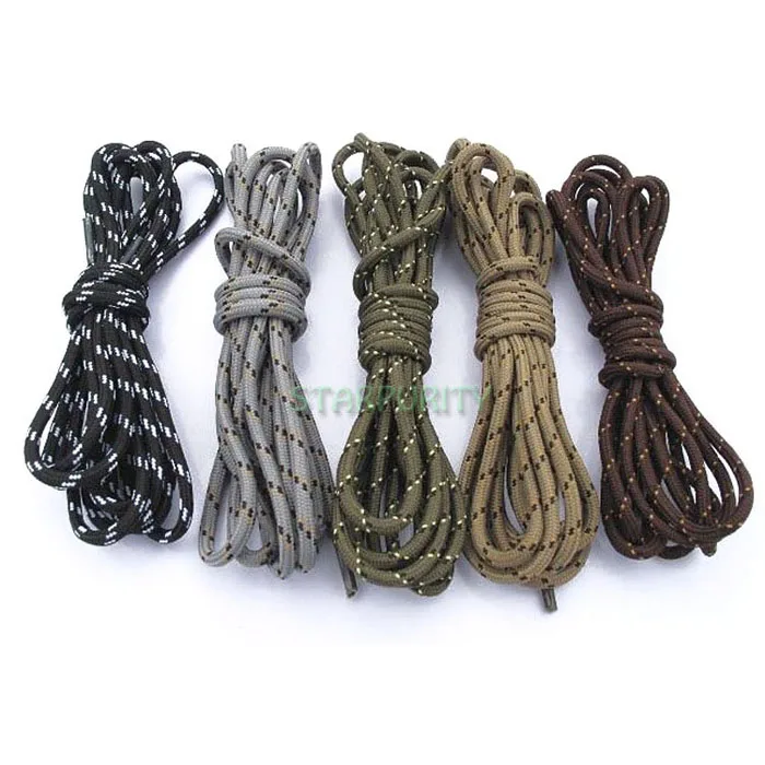 5 Colors! 150cm 59inch Long Men Women Round Flexible Hiking Walking