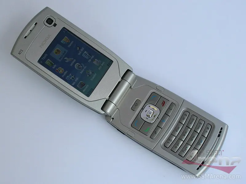 N71 100% Оригинальный разблокированный Nokia раскладной 2 4 дюймовый GSM 2G/3G Symbian OS