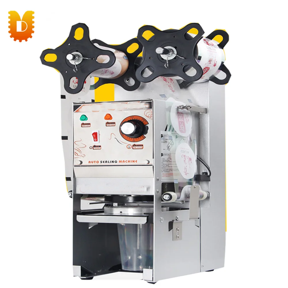 Automatic cup sealing machine milk tea coffee drink cup sealer for liquor stores Bars Automatic cup sealing machine milk tea coffee drink cup sealer for liquor stores Bars