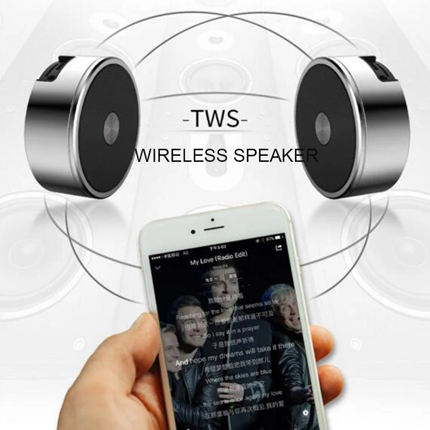 SUNBENBO портативная беспроводная tws колонка Bluetooth Беспроводная sans fil enceinte для iPhone