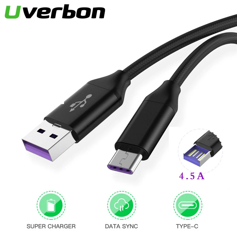 

Type C USB 3.1 Cable 5A Supercharge Type-C Cable for Huawei p20 lite Quick Charging Fast Charger Cable for Samsung S9 8 Note 9