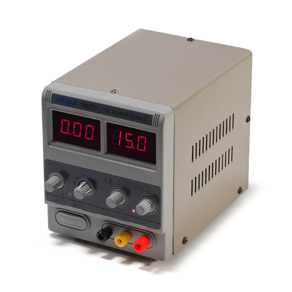 Лабораторный источник питания постоянного тока YIHUA 1502DD регулируемый цифровой
