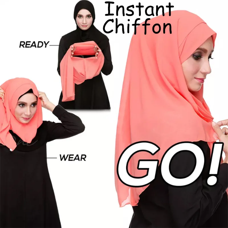 H9 высокое качество моментальной печати шифон хиджаб мусульманские платки шарф женская головная повязка плотная 180*75 см 10 шт./лот