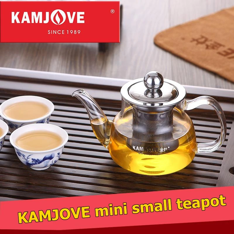 free shipping Kamjove Elegant Flower Tea Cup Pot with small teapot tea device black tea cup