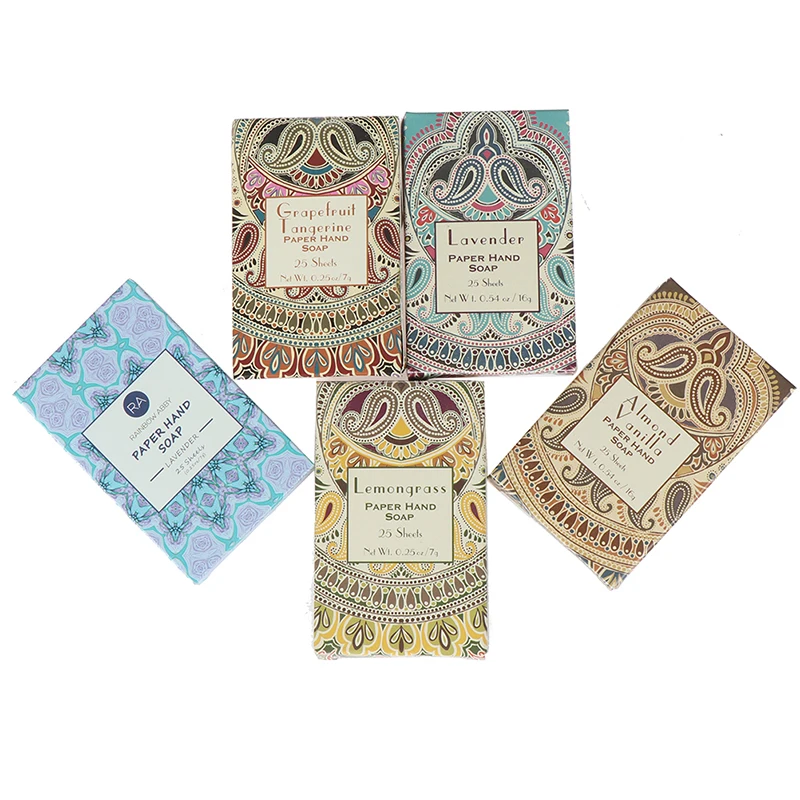 25pcs/pack Washing Hand Bath Clean Scented Slice Sheets Disposable Boxe Soap Portable Mini Paper Soap Outdoor Travel Soap Paper 25pcs/pack Washing Hand Bath Clean Scented Slice Sheets Disposable Boxe Soap Portable Mini Paper Soap Outdoor Travel Soap Paper