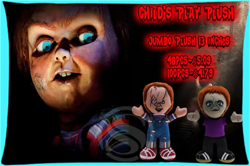 Custom Pillow Case chucky Cover Pillow Cases Fashion Soft ...