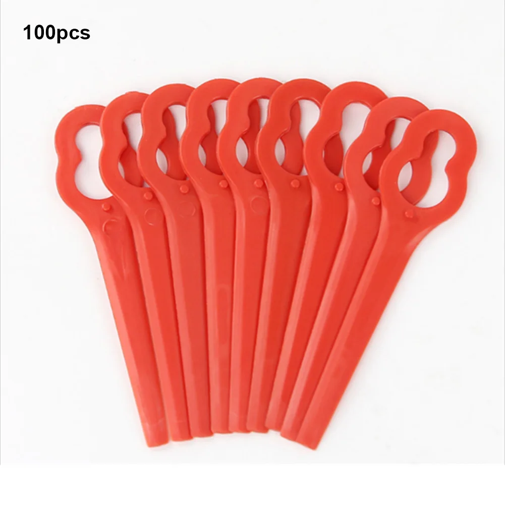 

100Pcs Mower Blades for RT250 Garden Lawn Trimmer Accessories MJJ88