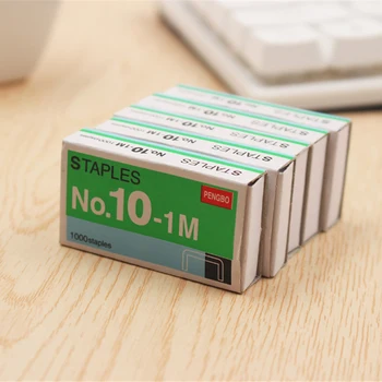 

2000Pcs 2 Box Staples Size 5x2.7x1cm Staples For Stapler Wood Furniture Office Supplies Grapas Square Shape