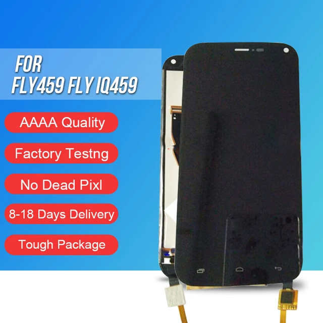 Special Price ACKOOLLA Mobile Phone LCDs for fly459 FLY IQ459 Mobile Phone Accessories Parts Mobile Phone LCDs Touch Screen