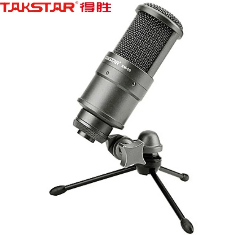 Высококачественный конденсаторный микрофон Takstar SM 8B компьютерный записывающий