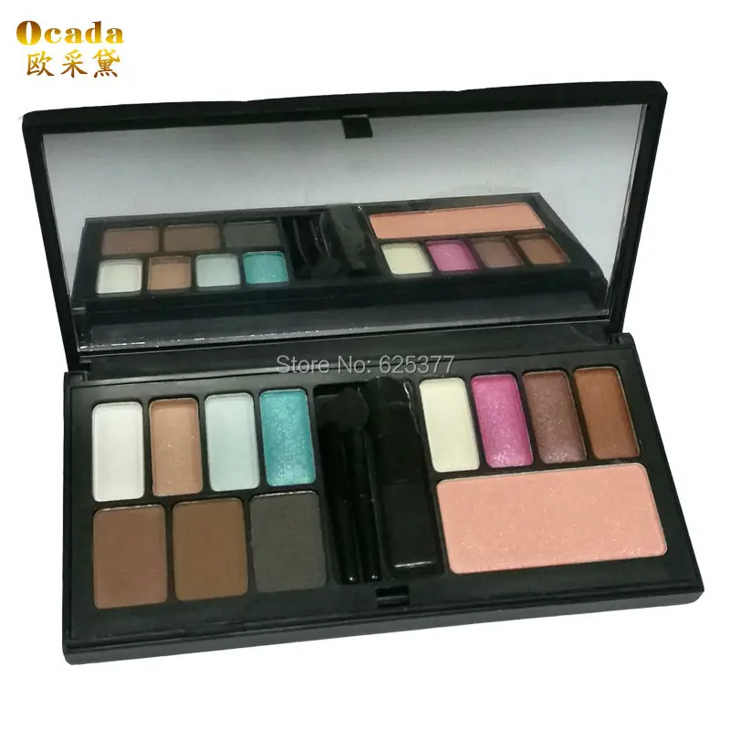 The Newest Arrival 12 Colors Pro Eyeshadow Blush Lip gloss Combination