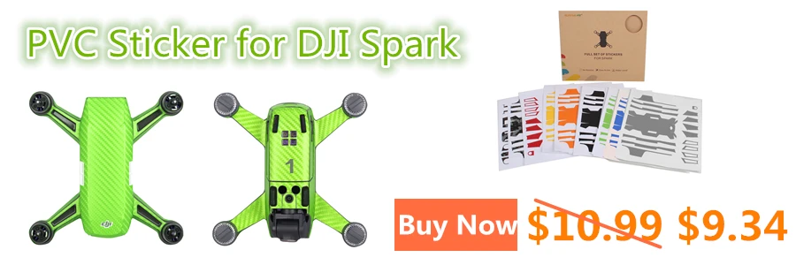 Sunnylife интегрированная Крышка для DJI SPARK Gimbal Камера фронтальная 3D сенсор экран системы протектор пылезащитный Bumprooof быстрое крепление