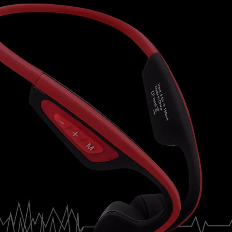 Bluetooth гарнитура с костной проводимостью Беспроводные спортивные наушники