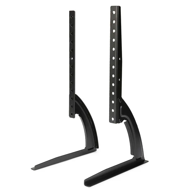 Universal Table Top TV Stand Legs for Most LED LCD Plasma Flat Screen TV 26-65″ Height Adjustable Stable Stand Base Steel