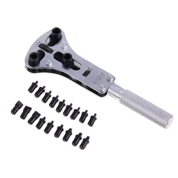 Adjustable Screw Watch Back Case Cover Opener Remover Wrench Repair Kit Tool Opener Battery Replacement Tools