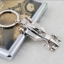 200 шт полноколесный Брелок «гоночный автомобиль», автомобильные брелки, брелок из цинкового сплава, супер рекламный подарок для гонщика# FG94