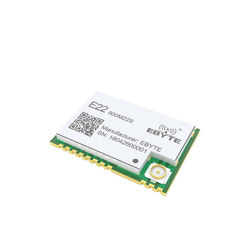 Беспроводной приемопередатчик LORAWAN SX1262 LoRa TCXO E22 900M22S SPI 868 МГц SMD 915 ebyte приемник