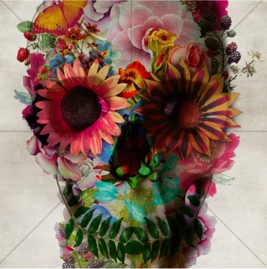 

5D Diy full diamond painting Pattern person cranial head crystal embroidery mosaic resin rhistonesnes cross stitch crafts