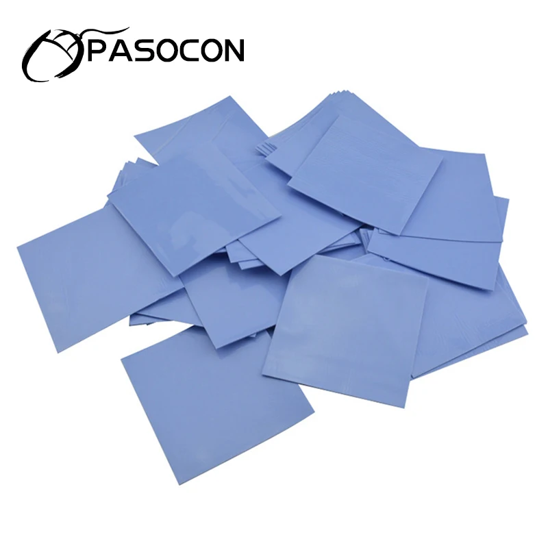 

Computer CPU Cooler Cooling Pad High Quality Heat Sink A Whole Piece 100mm*100mm Silicone Pad Thermal Conductive Pad