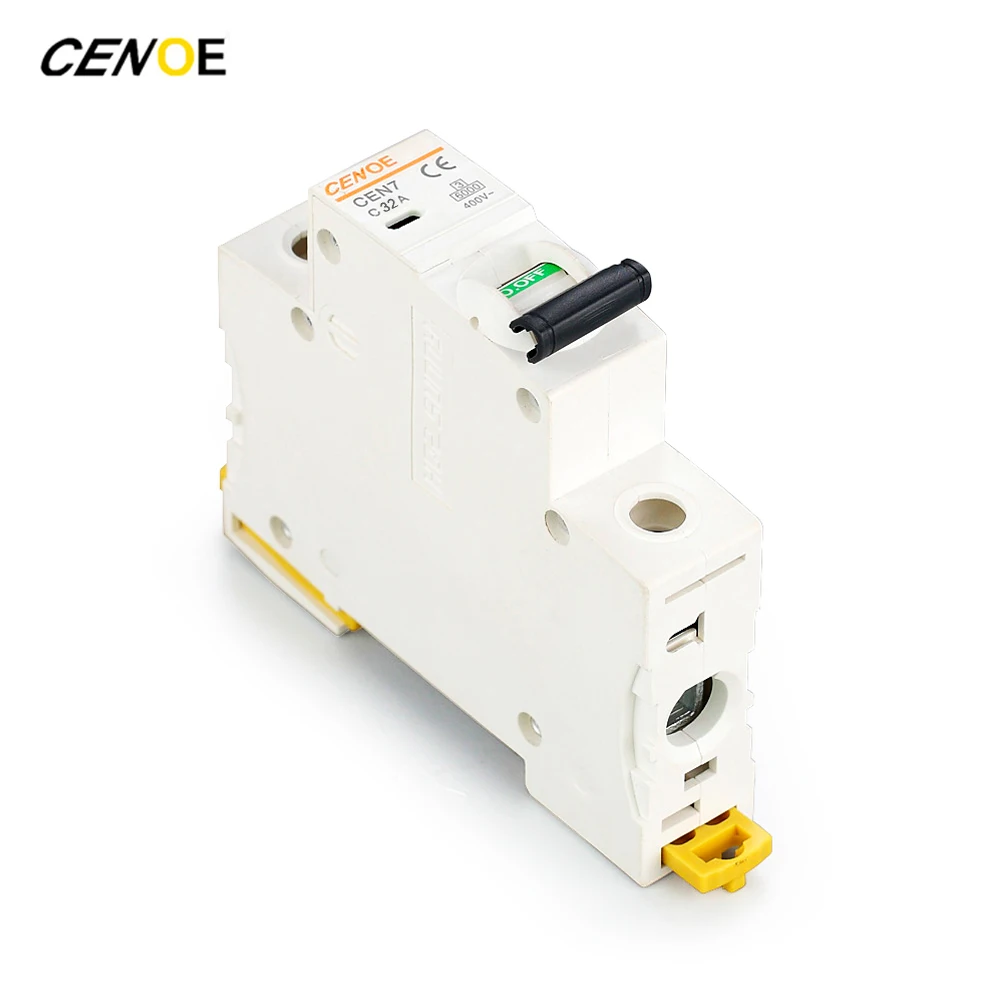 

2pcs household 1P breaker circuit breaker switch 32A 415VAC with short circuit and overload protection 2018 new free shipping