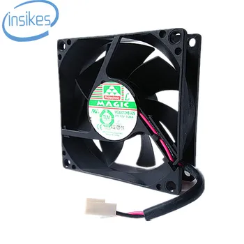 

MGA8012HB-A25 Cooling Fan DC 12V 0.24A 8025 8CM 80*80*25mm 2 Wires