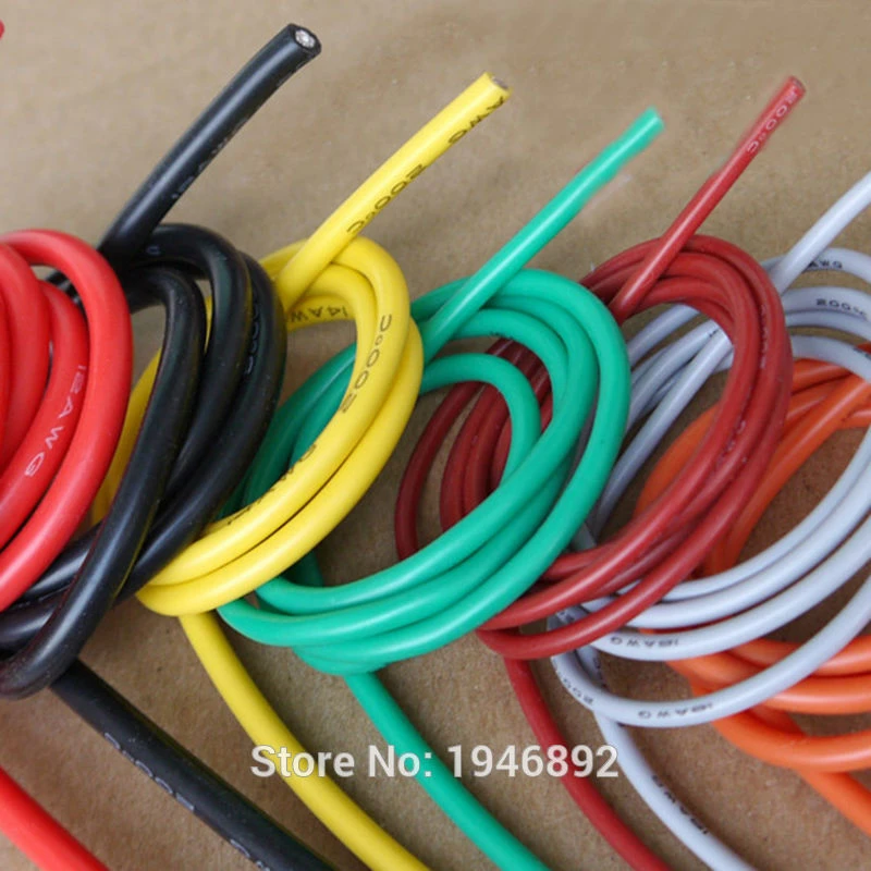 3Ft 28AWG Green Gauge Flexible Stranded Copper Cable Silicone Wire for RC by Ucland 3Ft 28AWG Green Gauge Flexible Stranded Copper Cable Silicone Wire for RC by Ucland