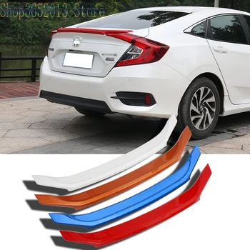 

For Honda Civic 10th 2016-2017 ABS Rear Wing Spoiler Protector Wing Trim Car Styling Accessories 1pcs