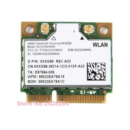 WiFi для Bluetooth 3 0 Беспроводная карта Intel Advanced-N 6230 62230ANHMW Samsung NP700Z5A NP700Z7C NP700Z5B |