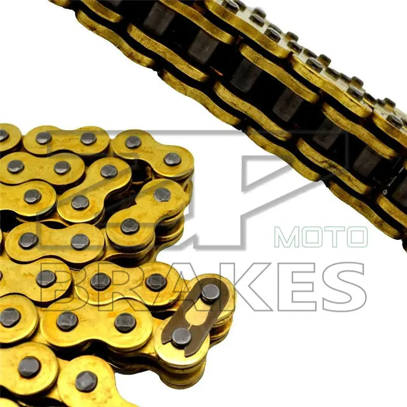 Мотоциклетная приводная цепь золотое уплотнительное кольцо 530 длина 120