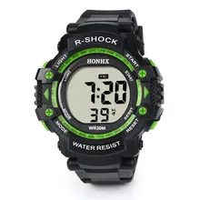 Для мужчин s часы лучший бренд класса люкс цифровой мода Для мужчин; Светодиодный Водонепроницаемый цифровой кварцевые Военные Роскошные Спорт Дата часы