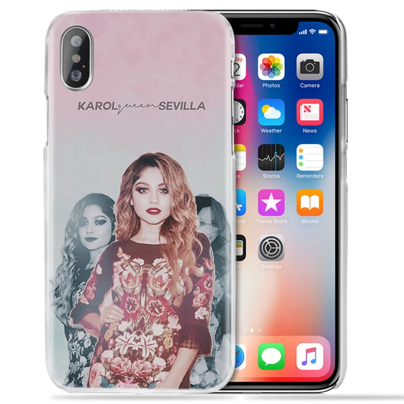 Чехол Soy Luna для iPhone 12 Mini 11 Pro XS Max XR X 10 7 7S 8 6 6S Plus 5S SE 5 роскошные Прозрачные Жесткие