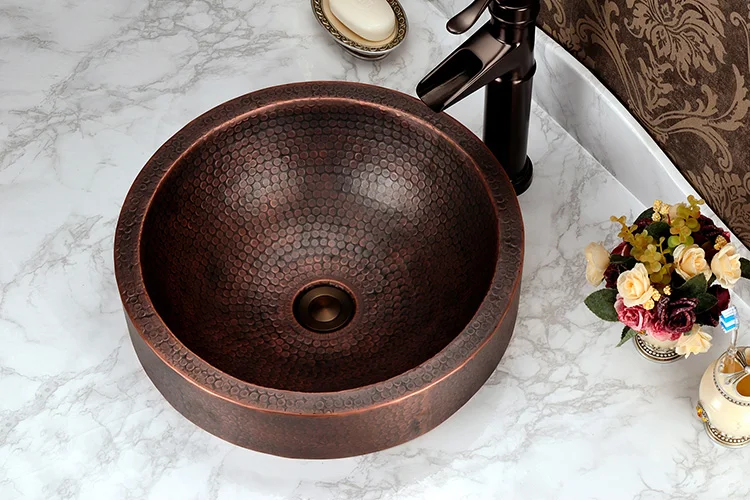 Free Shipping Fashion wash basin, Antique cooper brass Basin, Handmade