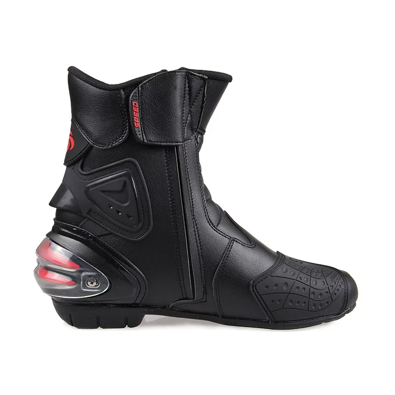 PRO-BIKER/мотоциклетные ботинки; мужские ботинки из искусственной кожи для мотокросса и голеностопа; защитная экипировка; байкерские ботинки