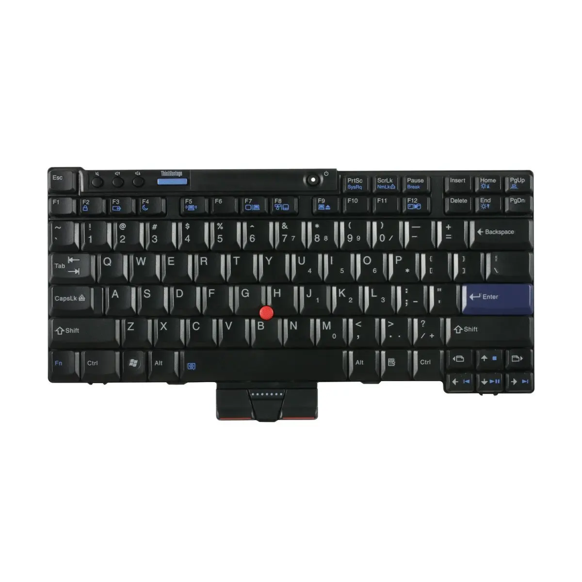 

Keyboard for Lenovo Thinkpad X200 X200S X200SI X200T X201 X201I X201S X201T Black US Layout