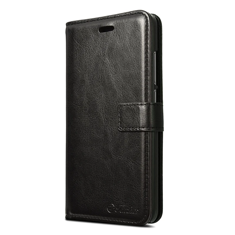 TOMKAS Wallet Case For Xiaomi Redmi Note 5A Case Flip Cover Plain Business Cases For Redmi Note 5A With Kickstand (11)