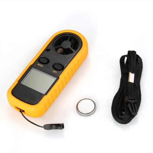 

Handheld Digital LCD Wind Speed Meter Thermometer Anemometer for Surf Sailing