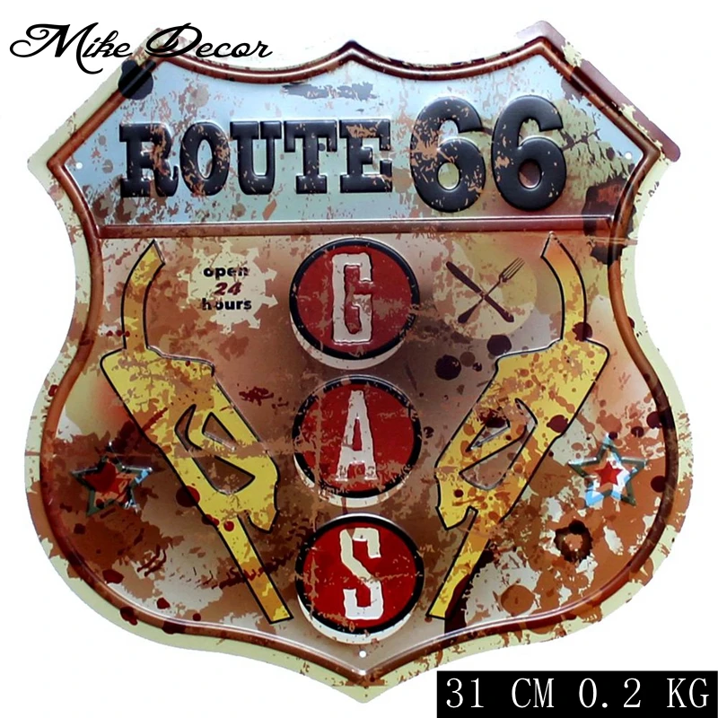 [Mike Decor] Route66 вывески lrstandard картина "знак" Ретро подарок настенная табличка для гостиничного номера бара зала Магазин Декора YE-SET1 смешанный заказ - Цвет: YE 157