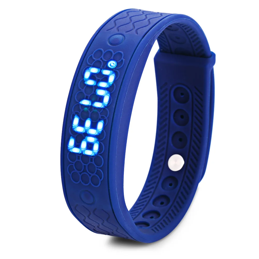 H5S Fashion Sports Wristband Pedometer Smart Bracelet Heart Rate