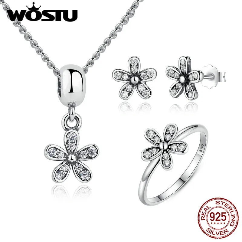 daisy jewelry set