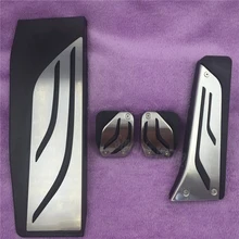 DEE Gas Footrest Modify Pedal Pad Accessory For BMW New 1 2 3 4 5 6 7 Series GT X3 X4 Z4 F30 F31 F34 Manual Decoration Stickers