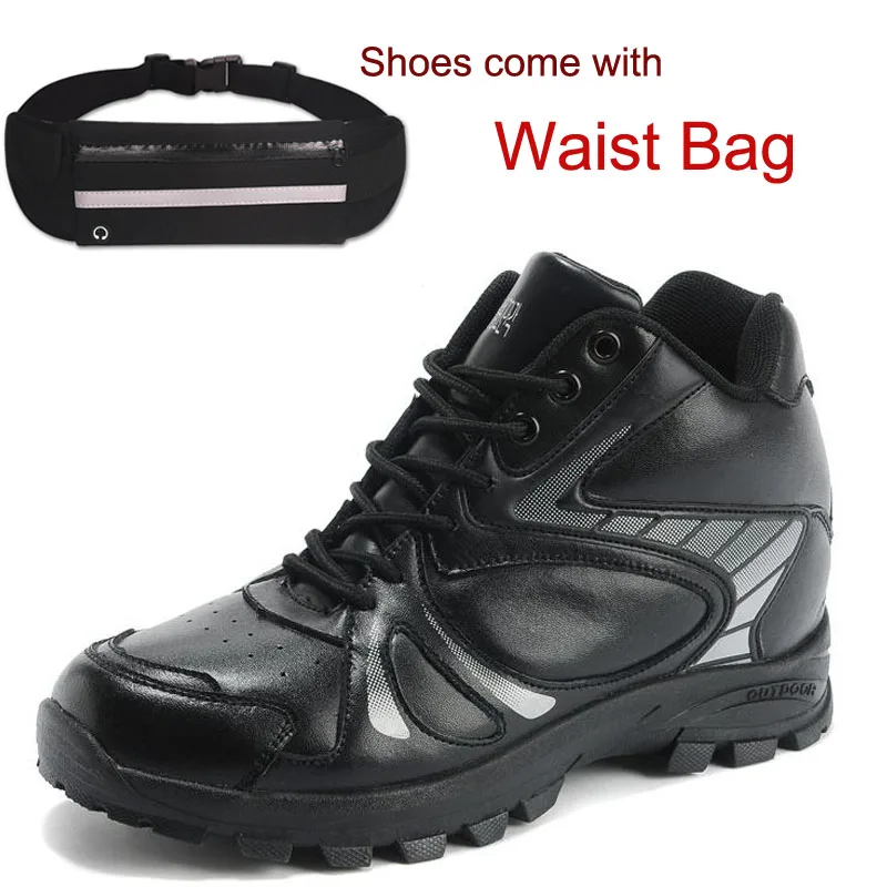 

High Quality Men's Trendy Casual Height Increasing Elevator Outdoor Shoes Lightweight Breathable High 8cm