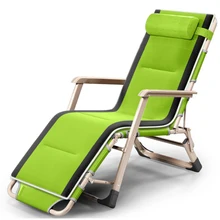 Outdoor or indoor adjustable nap recliner chair folding deck chair Beach chair with Steel Pipe frame Moisture absorption Outdoor or indoor adjustable nap recliner chair folding deck chair Beach chair with Steel Pipe frame Moisture absorption