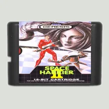 Пространство harrier 16 бит MD карточная игра для Sega Mega Drive для Genesis