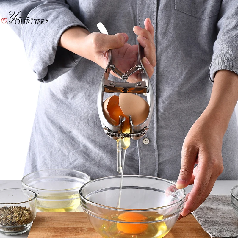 

OYOURLIFE Creative Stainless Steel Egg Scissors Multi-function Eggshell Cutter Baking Accessories Kitchen Gadgets