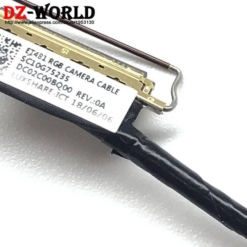 Cabo de Câmera Lenovo Thinkpad T480s 720p Original Linha de Fio 01yn998 Sc10g75235 0101yn999 Tela de LCD do laptop - Imagem 3